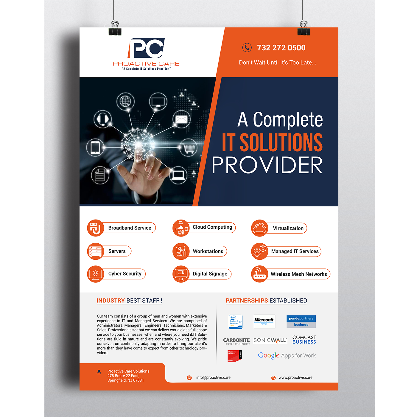 Flyer Design by creative.bugs for Proactive Care Solutions | Design #16286636