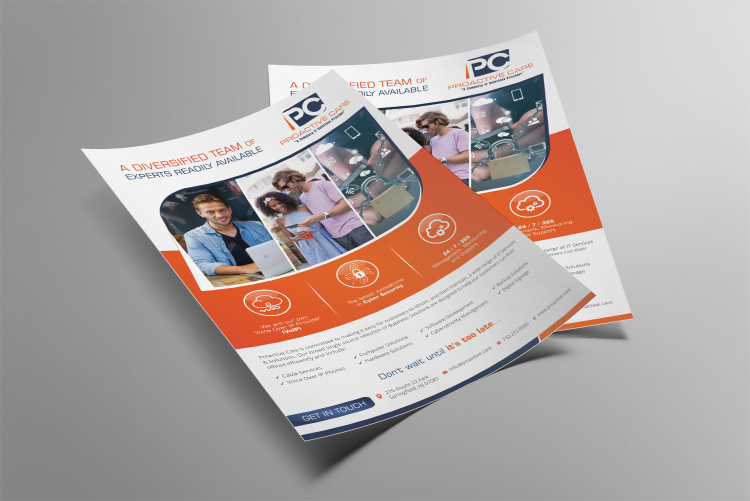 Flyer Design by ecorokerz for Proactive Care Solutions | Design #16171657