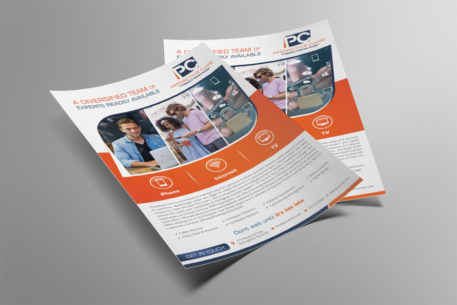 Flyer Design by ecorokerz for Proactive Care Solutions | Design #16182984