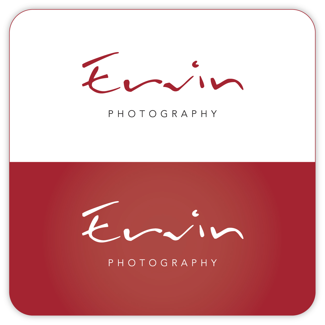 Logo Design by Alistair Lawson for ERVIN PHOTOGRAPHY | Design #39874