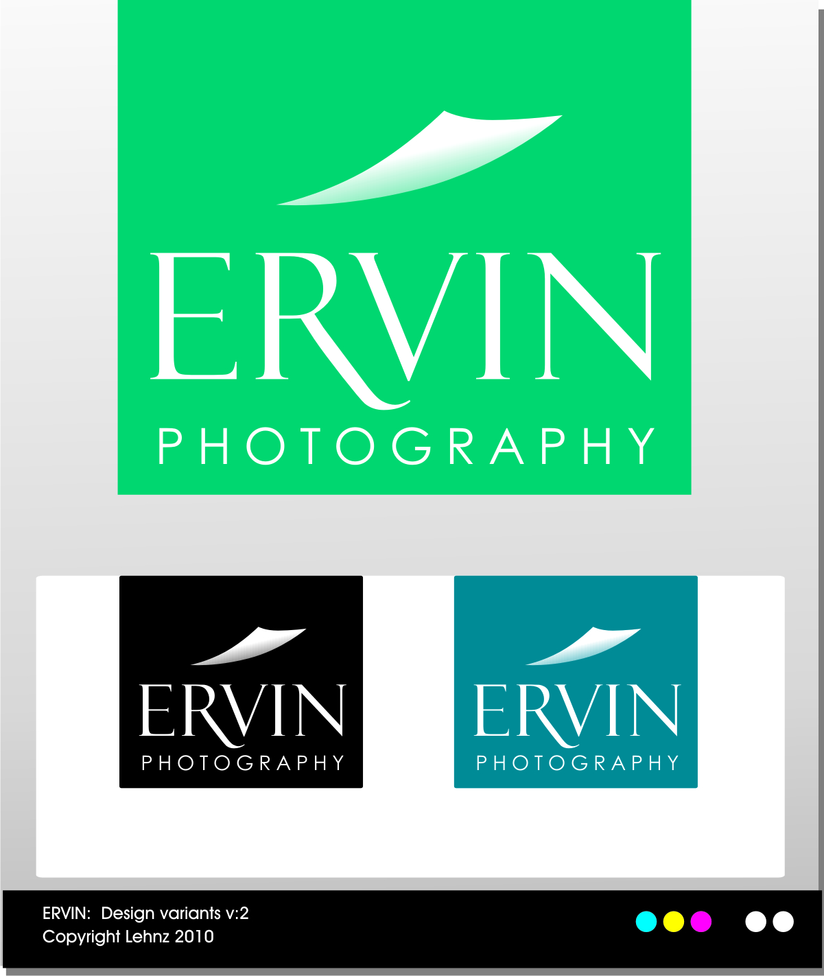 Logo Design by Anton@Lehnz for ERVIN PHOTOGRAPHY | Design #40421