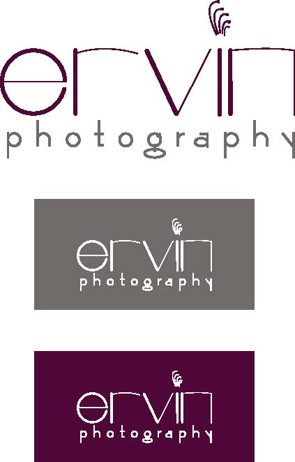 Logo Design by Gooey Graphics for ERVIN PHOTOGRAPHY | Design #40074