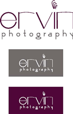 Logo Design by Gooey Graphics for ERVIN PHOTOGRAPHY | Design: #40074