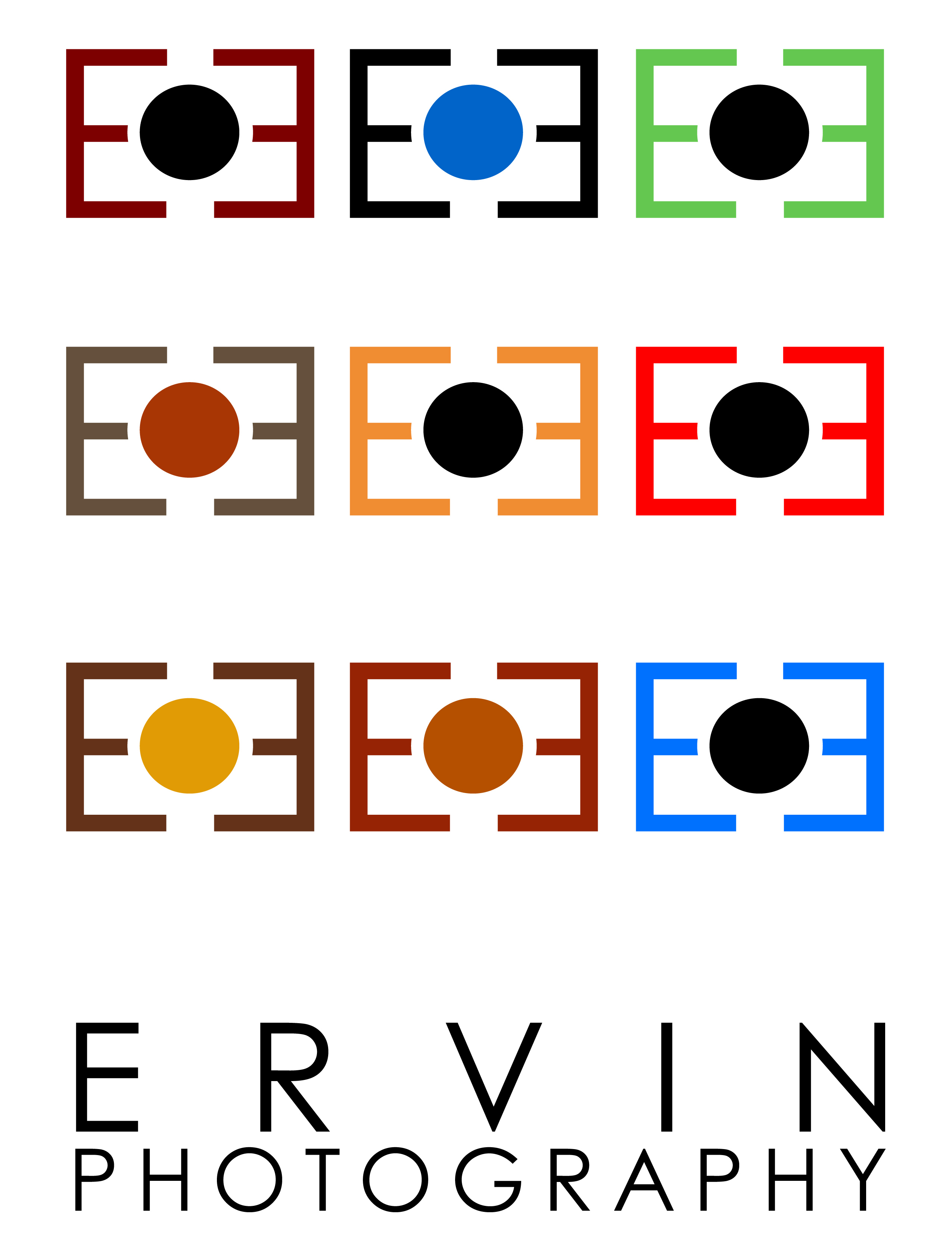 Logo Design by Perkins Design Studio for ERVIN PHOTOGRAPHY | Design #41887