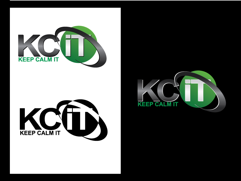 Logo Design by Faraz Ahmed for Keep Calm IT | Design #2677076