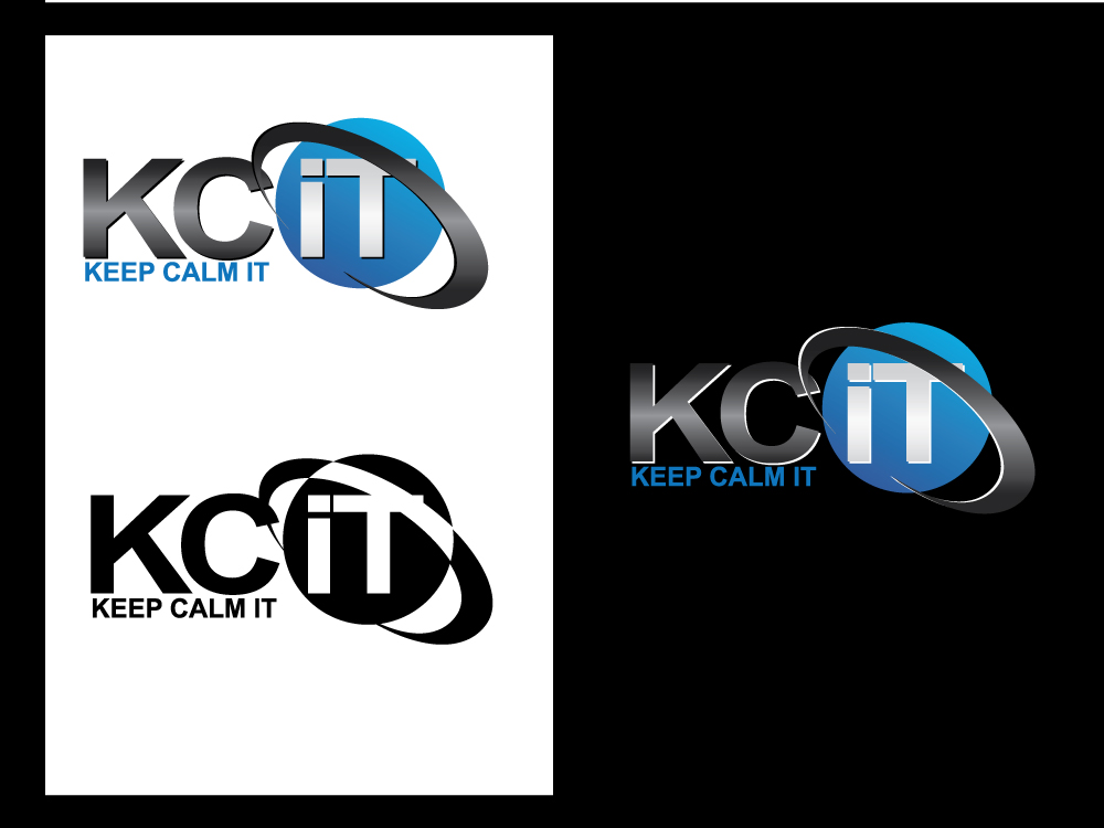 Logo Design by Faraz Ahmed for Keep Calm IT | Design #2677083