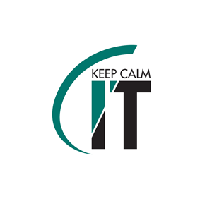 Logo Design by Halfull Media for Keep Calm IT | Design: #2679243