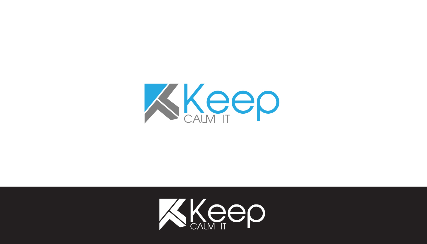Logo Design by parshdelhi for Keep Calm IT | Design #2644719
