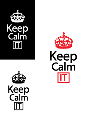 Logo Design by Spyki Graphics for Keep Calm IT | Design: #2636607
