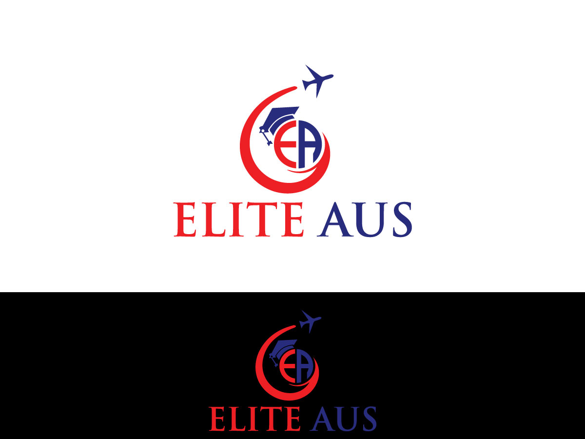 Logo Design by Sherpa design for Elite AUS Migration and Education Consultancy | Design #16235489