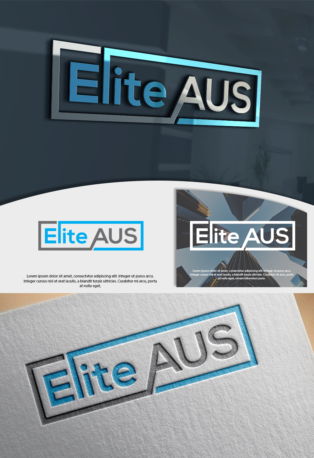 Logo Design by Renewable for Elite AUS Migration and Education Consultancy | Design #16209824