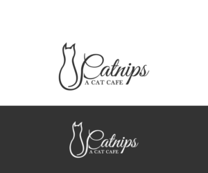 Catnips A Cat Cafe | Logo Design by Mario
