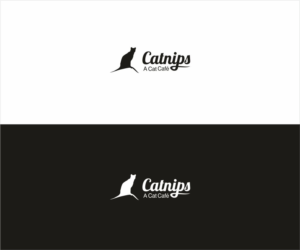 Catnips A Cat Cafe | Logo Design by Logocraft