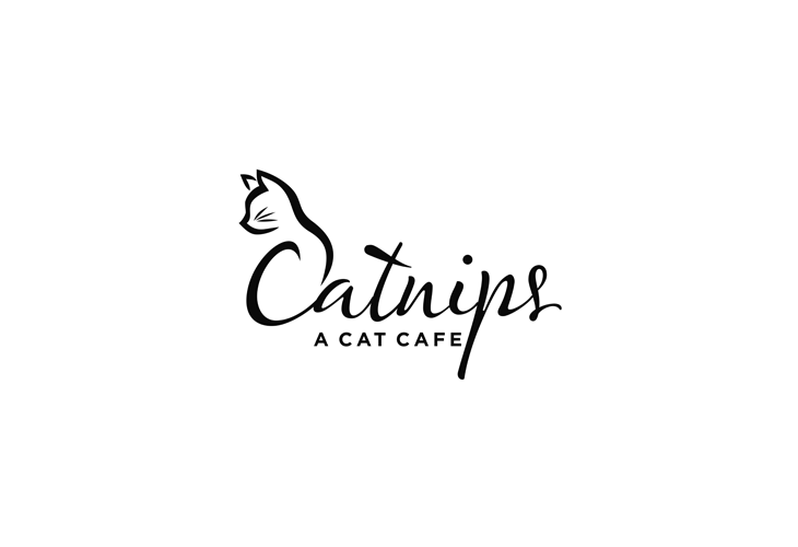 Logo Design by ms.logolady for Catnips - A Cat Cafe | Design #16197974