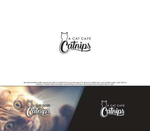 Logo Design by GBDESIGN for Catnips - A Cat Cafe | Design: #16198261