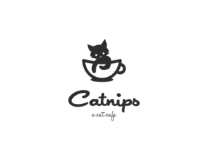 Logo Design by Psych artist for Catnips - A Cat Cafe | Design: #16176890