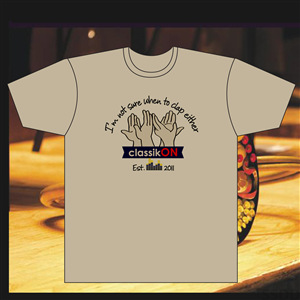 I'm not sure when to clap either | Design de T-shirt par SSDD