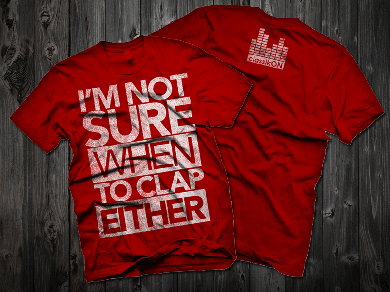 T-shirt Design by Black Planet for classikON | Design: #2742003