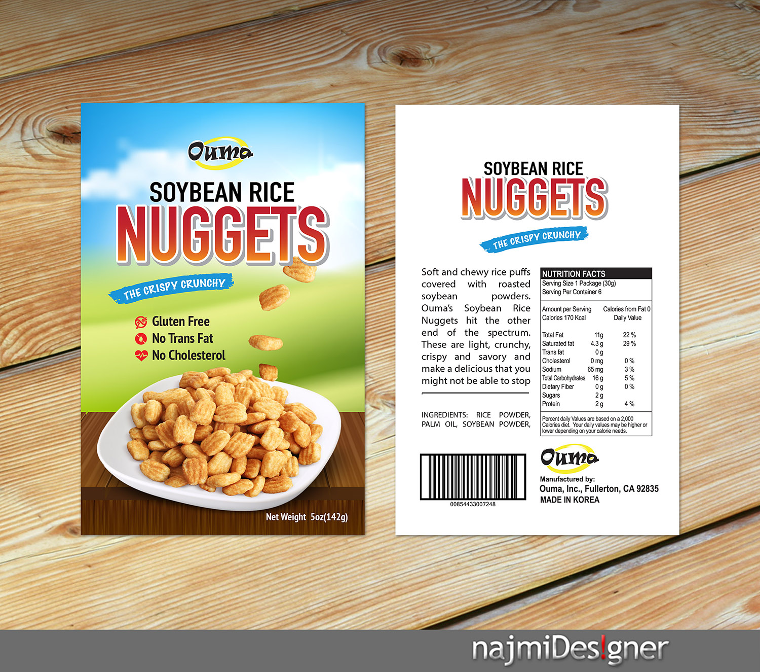 Diseño de Empaque por  Najmi para este proyecto | Diseño #16332447