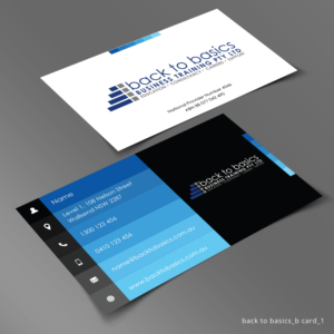 Visitenkarten-Design von Sketchweb für Back to Basics Business Training | Design #16301290
