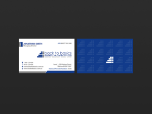 Business Card Design by Creations Box 2015 for Back to Basics Business Training | Design: #16210244