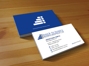 Business Card Design by Creations Box 2015 for Back to Basics Business Training | Design: #16210246