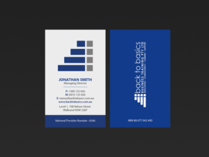 Business Card Design by Creations Box 2015 for Back to Basics Business Training | Design: #16222153