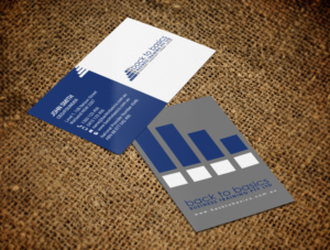 Visitenkarten-Design von chandrayaan.creative für Back to Basics Business Training | Design: #16219447