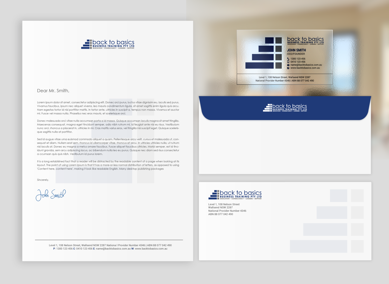 Business Card Design by chandrayaan.creative for Back to Basics Business Training | Design #16231984