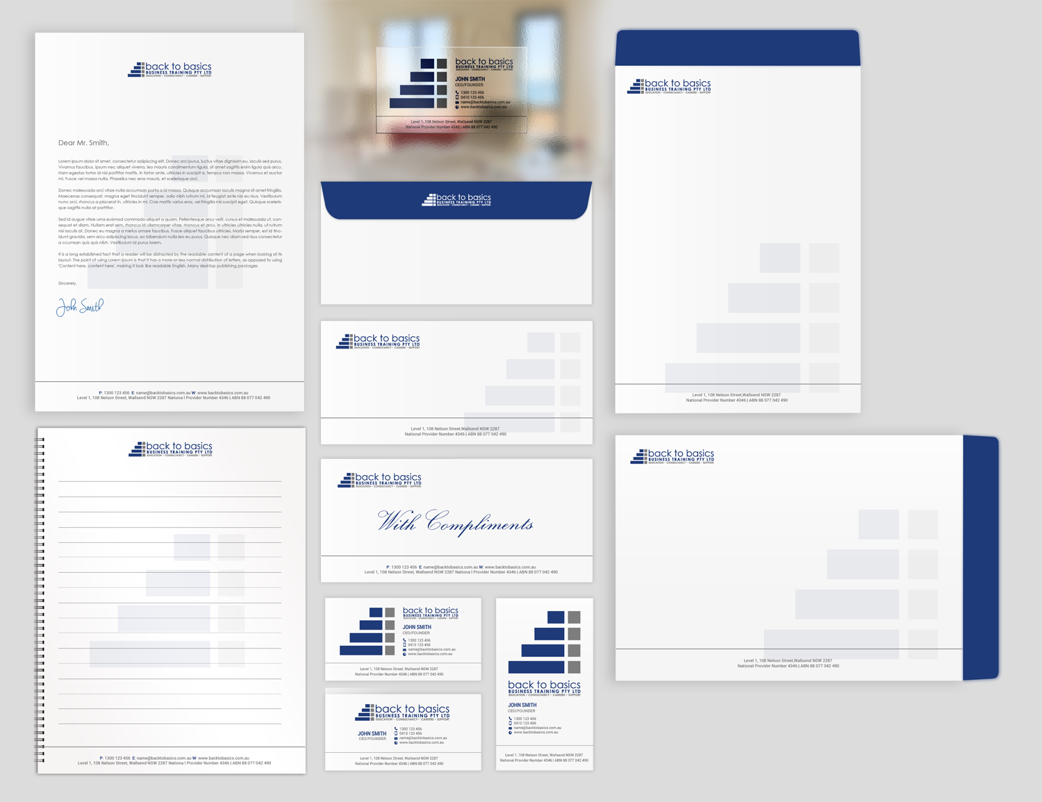 Business Card Design by chandrayaan.creative for Back to Basics Business Training | Design #16246414