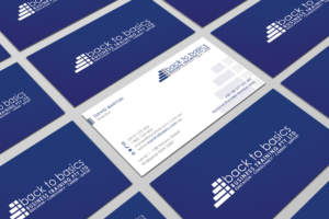 Visitenkarten-Design von Graphic Flame für Back to Basics Business Training | Design: #16350413