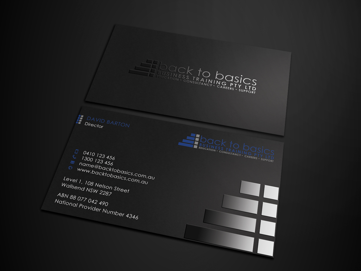 Business Card Design by Graphic Flame for Back to Basics Business Training | Design #16350415