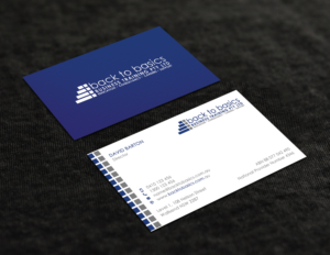 Visitenkarten-Design von Graphic Flame für Back to Basics Business Training | Design: #16350416