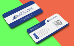 Visitenkarten-Design von TheLogoHouse für Back to Basics Business Training | Design: #16203686