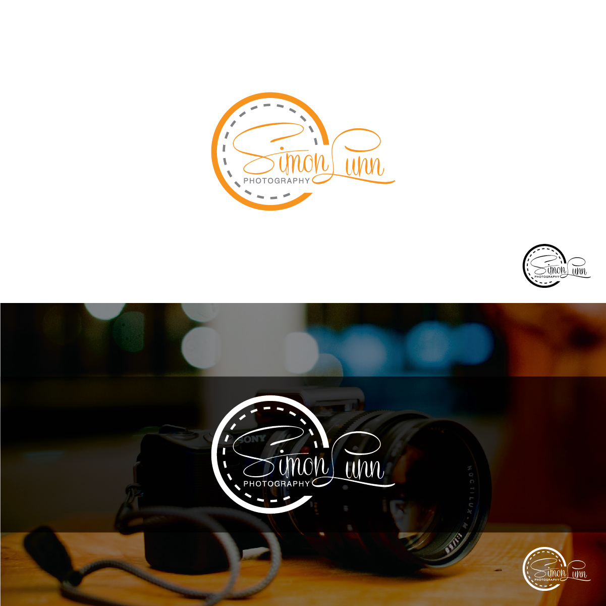 Logo Design by 3Guys for Simon Lunn Photography | Design #16177426