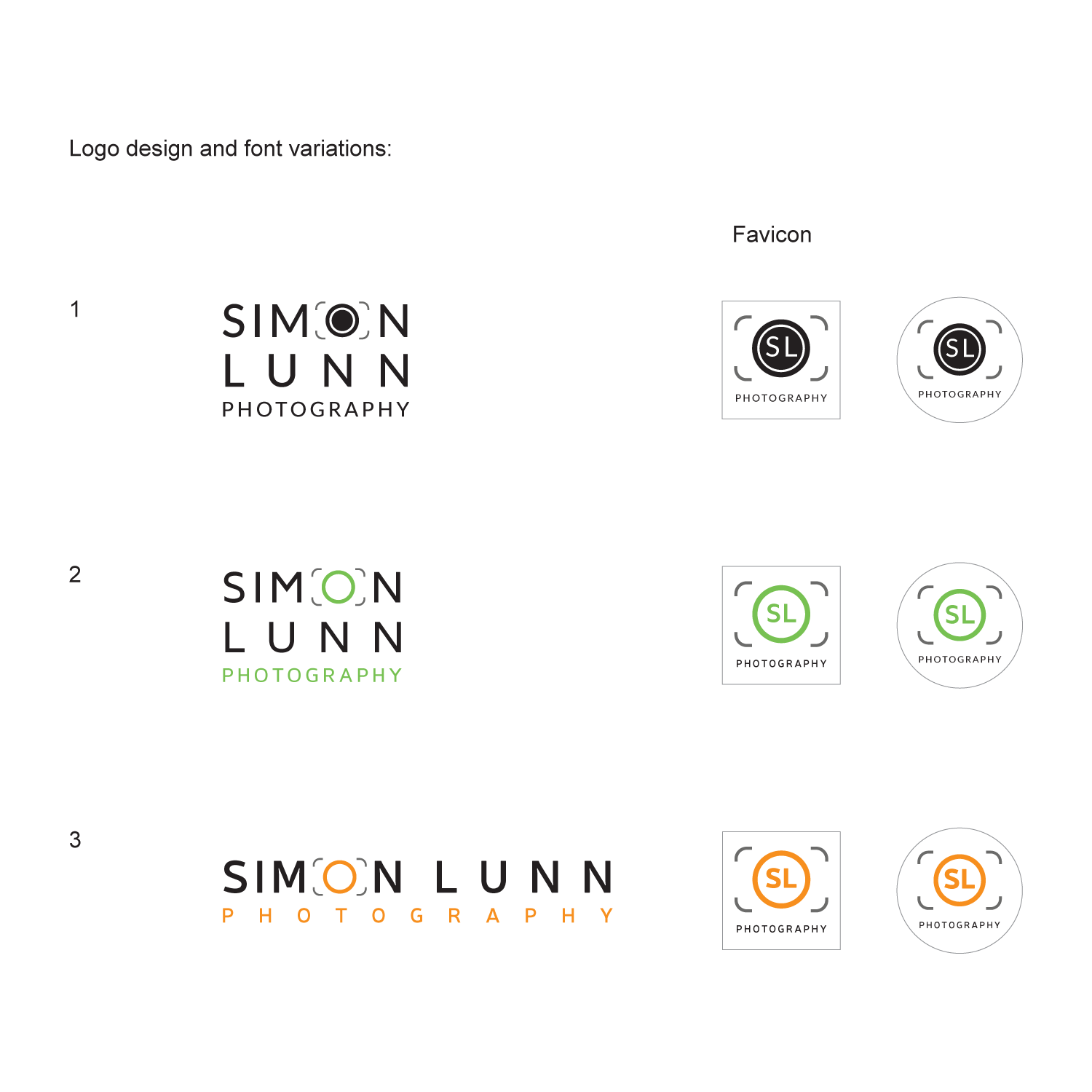 Logo Design by jacw02 for Simon Lunn Photography | Design #16180560