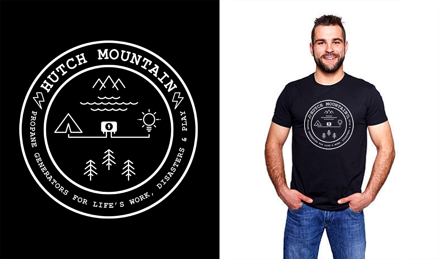 T-shirt Design by Sharp for Hutch Mountain | Design #16282401