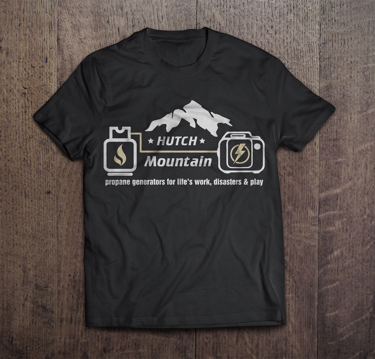 T-shirt Design by Eugeniy Sosunov for Hutch Mountain | Design #16219302