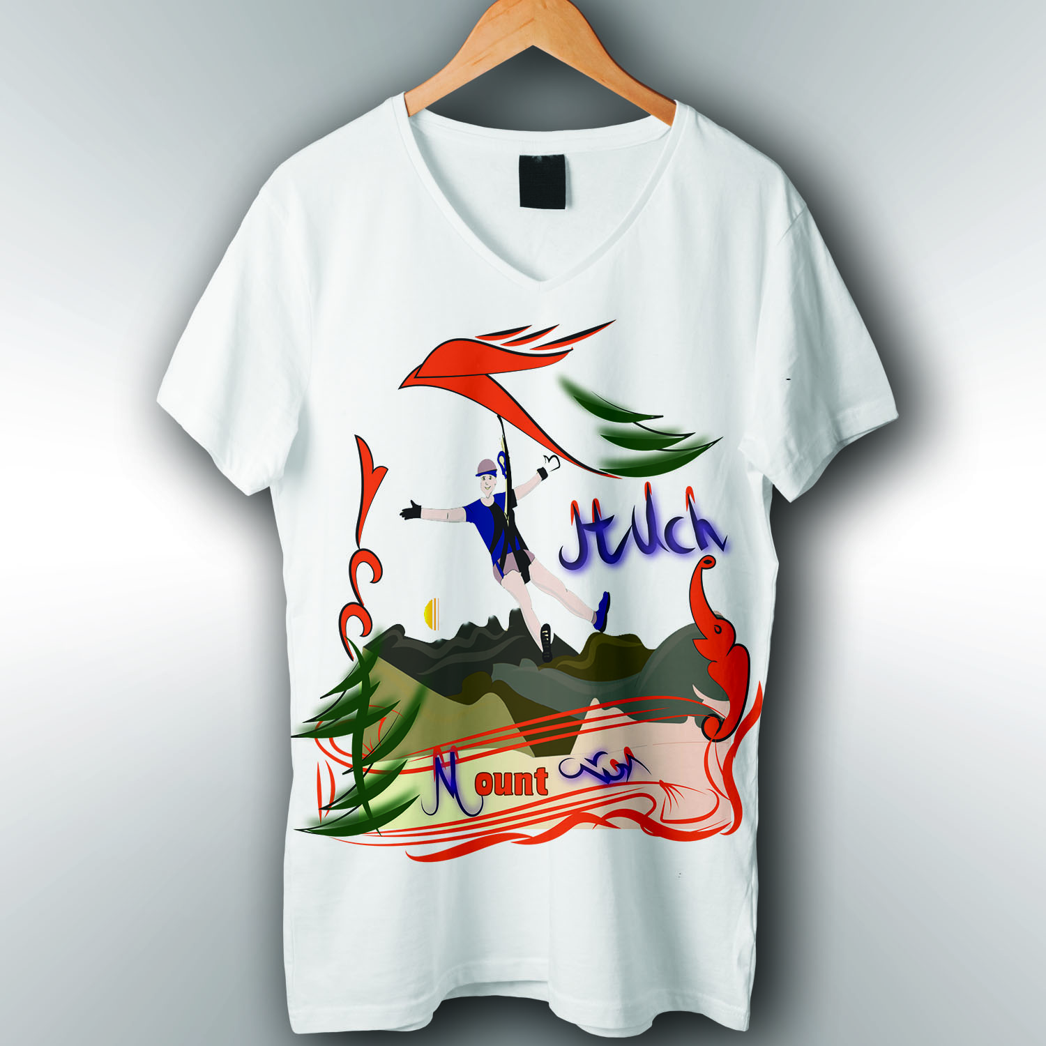 Diseño de Camiseta por princesspsd para Hutch Mountain | Diseño #16249486