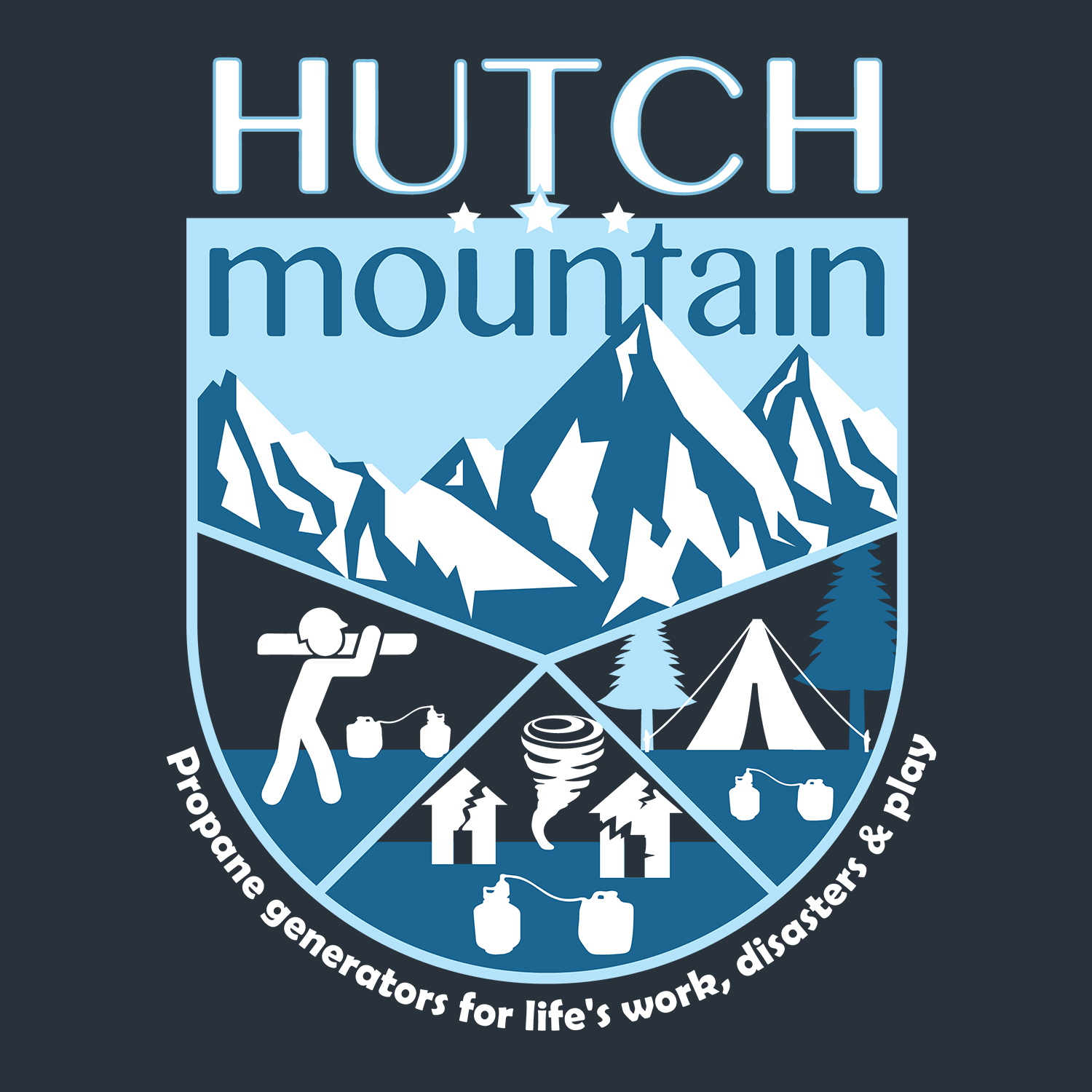Diseño de Camiseta por Maratus Funk para Hutch Mountain | Diseño #16267158