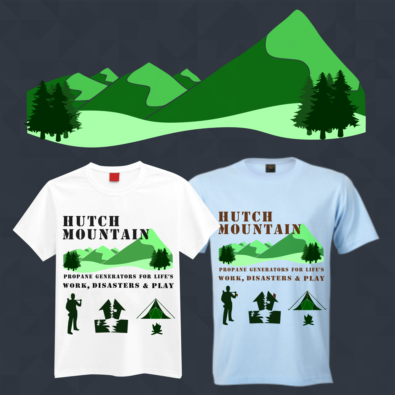 T-shirt Design by Eminupam for Hutch Mountain | Design #16281267