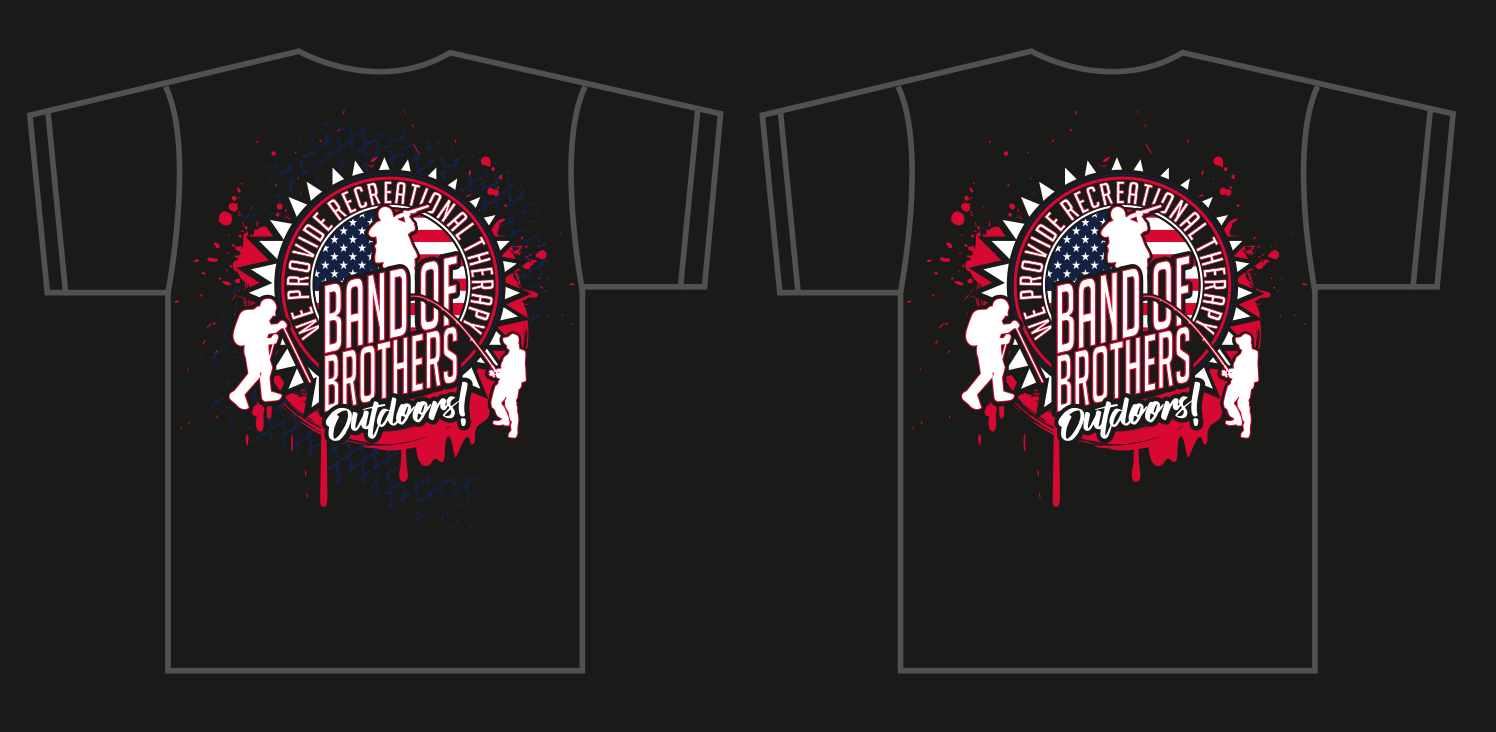 T-shirt Design by Patoxex for Band of Brothers Outdoors | Design #16235937