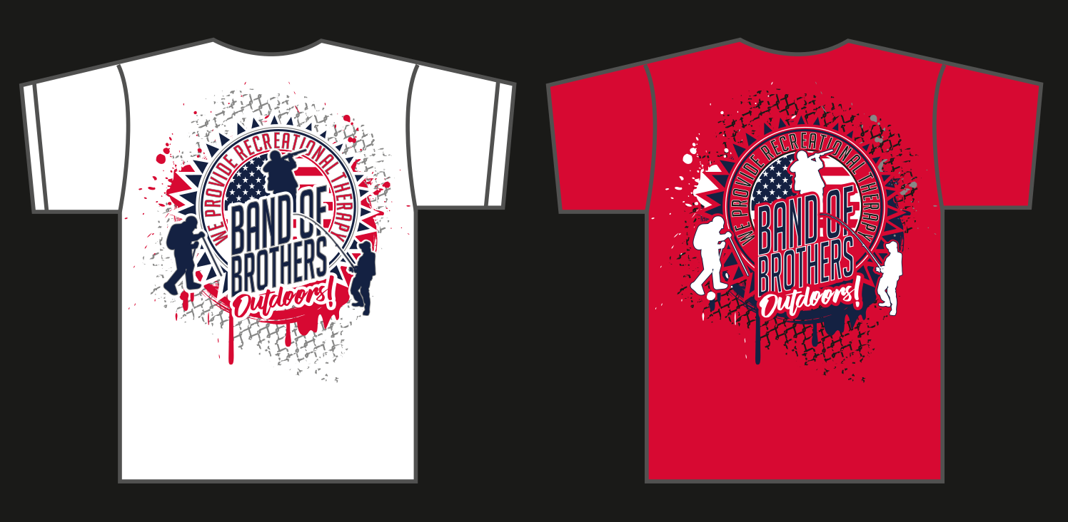 T-shirt Design by Patoxex for Band of Brothers Outdoors | Design #16235938