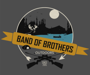 T-shirt Design by Julie Buell for Band of Brothers Outdoors | Design: #16234232