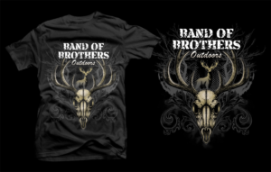 T-Shirt-Design von D'Mono für Band of Brothers Outdoors | Design: #16223859