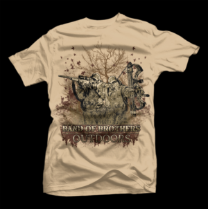 Diseño de Camiseta por D'Mono para Band of Brothers Outdoors | Diseño: #16318336