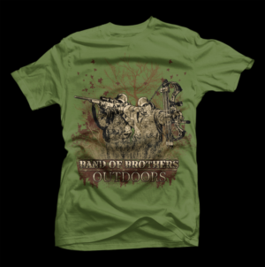 T-shirt Design by D'Mono for Band of Brothers Outdoors | Design: #16318346