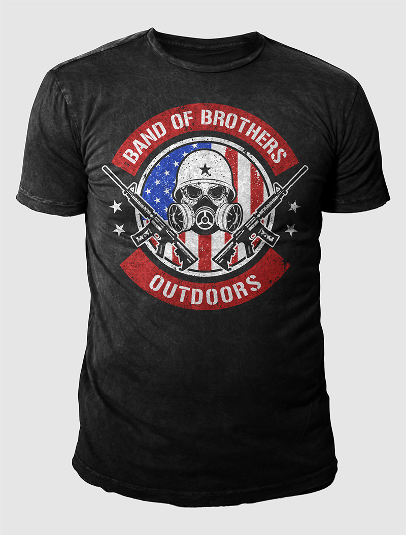 T-shirt Design by 777SKY for Band of Brothers Outdoors | Design #16237842