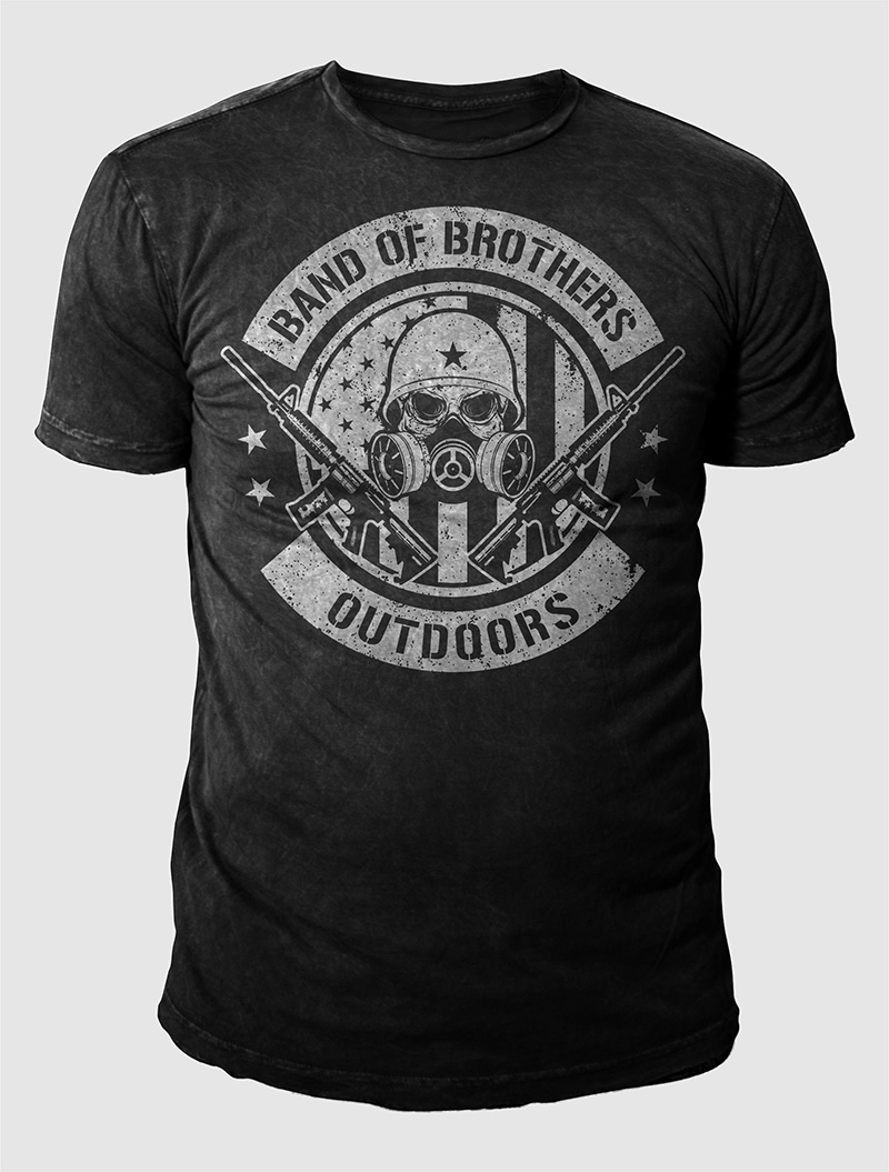 T-shirt Design by 777SKY for Band of Brothers Outdoors | Design #16237844