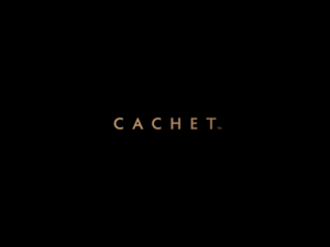 CACHET TM (TM tiny and underneath the name in tiny font: Pronunciation: \ ka-'sha| \ | Logo-Design von mldtrvs